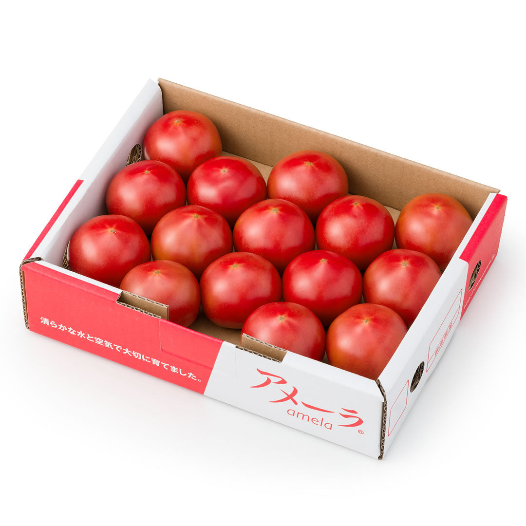 【預訂】日本 靜岡Amela高糖度蕃茄 1KG原盒