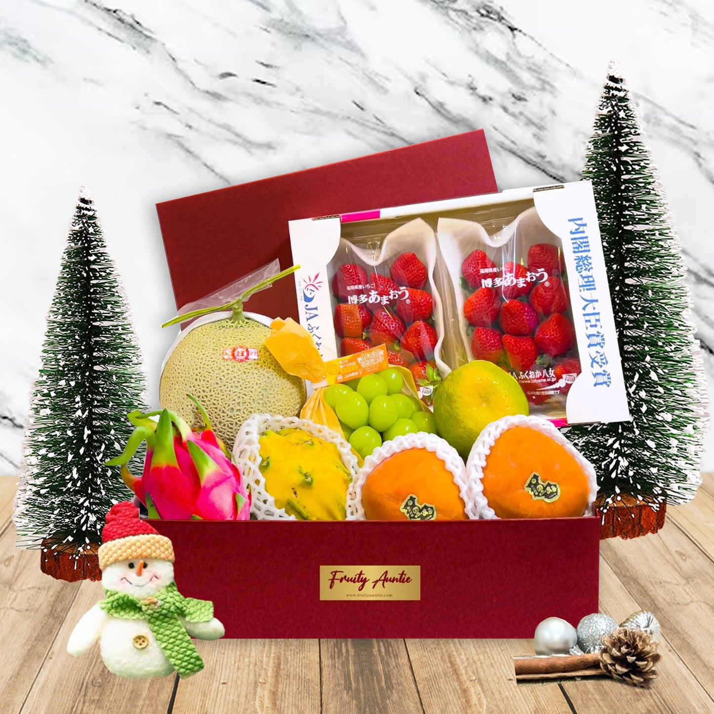 CM2519 日本水果聖誕果籃