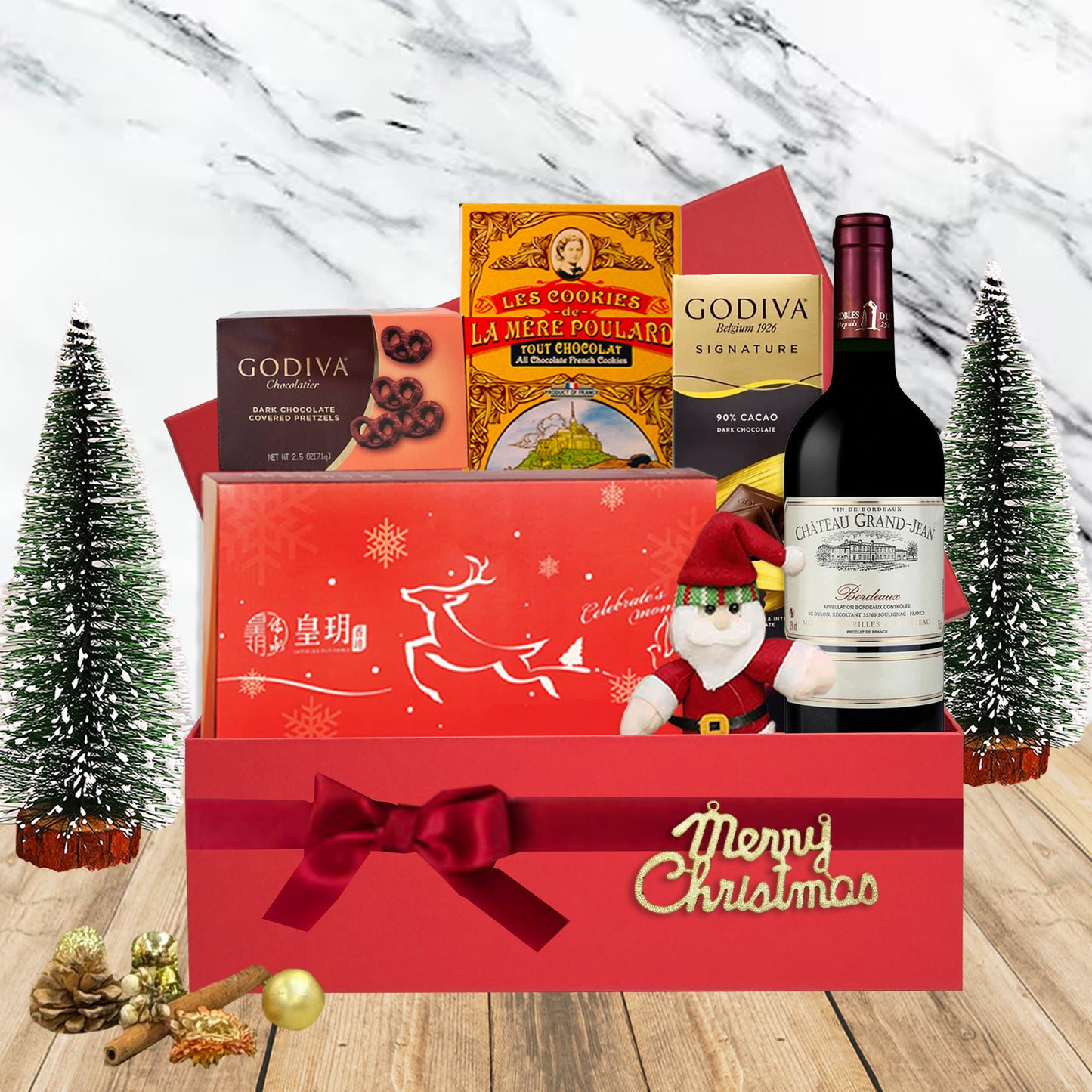 CM2505 聖誕美食禮籃
