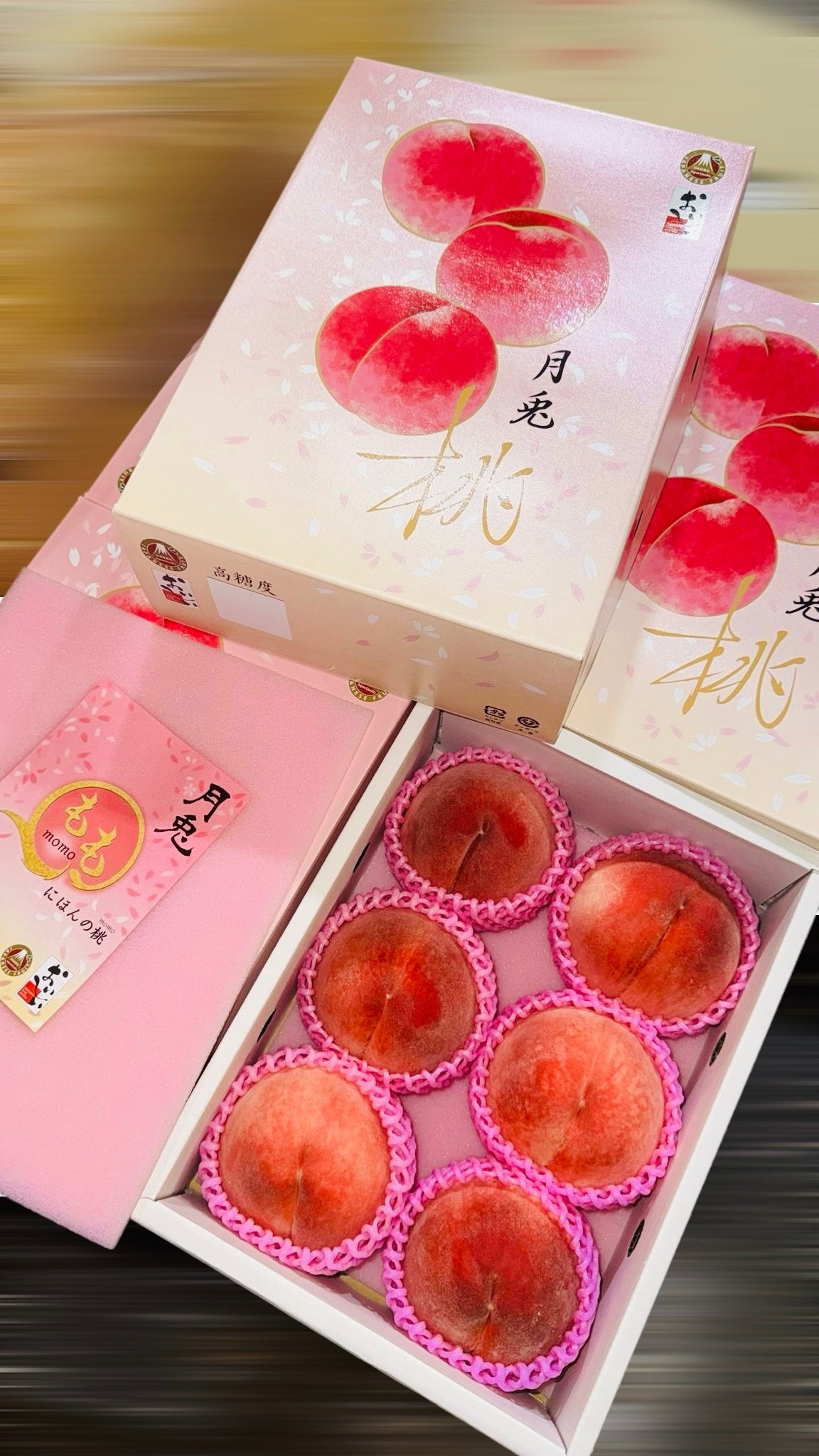 日本 長野 月の兔🐰水蜜桃禮盒 2KG