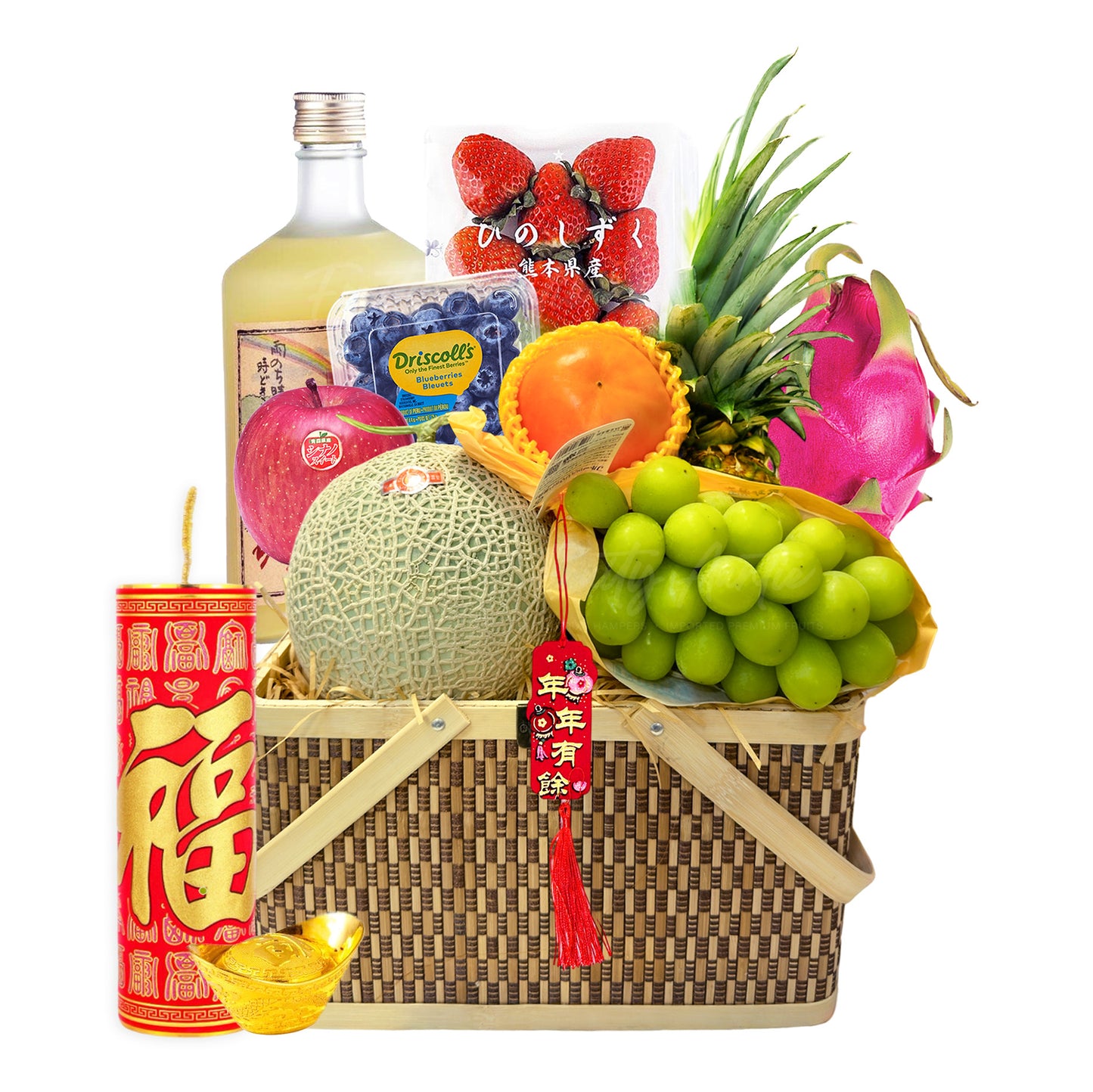 NY3013H 富貴榮華水果籃
