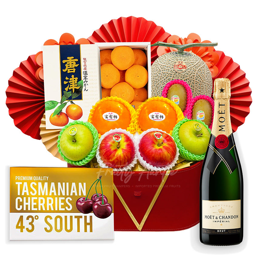 NY3019H 馬躍龍門豐盛水果籃