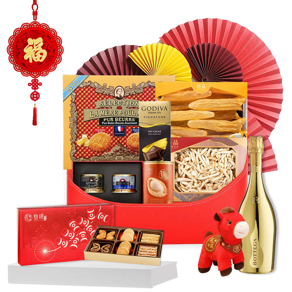 NY3030H 一馬當先賀年禮籃