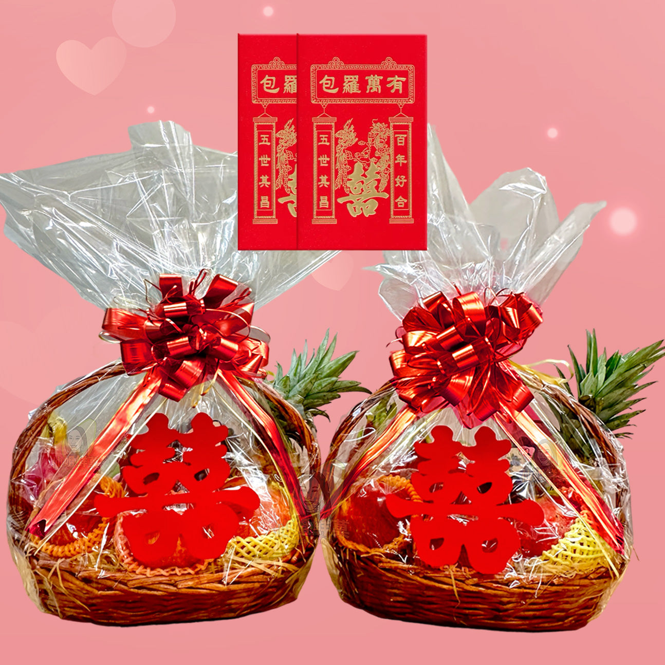 經濟過大禮果籃 Chinese Wedding Gift Basket