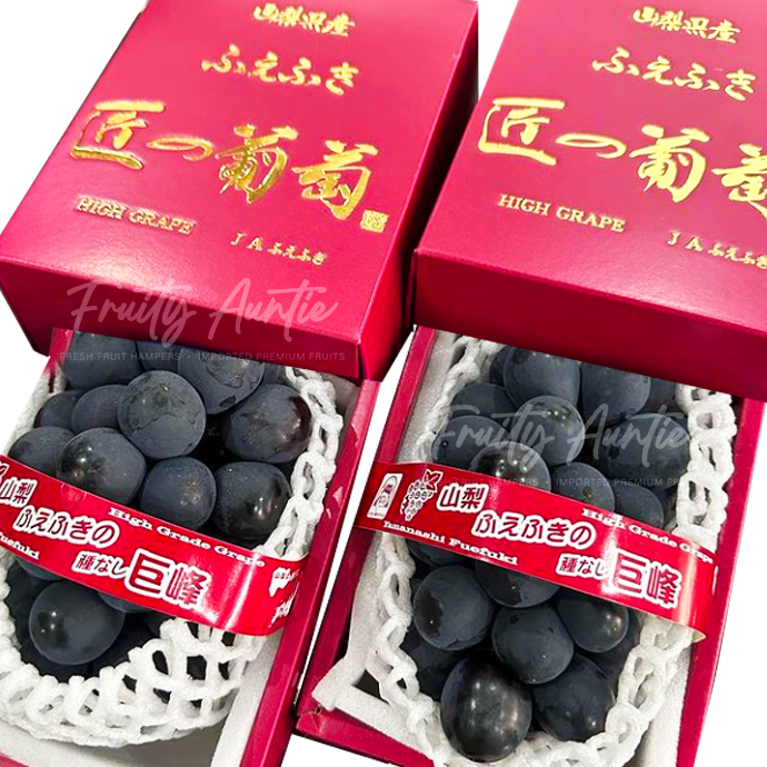【需預訂】日本 山梨縣 匠之葡萄巨峰提子禮盒
