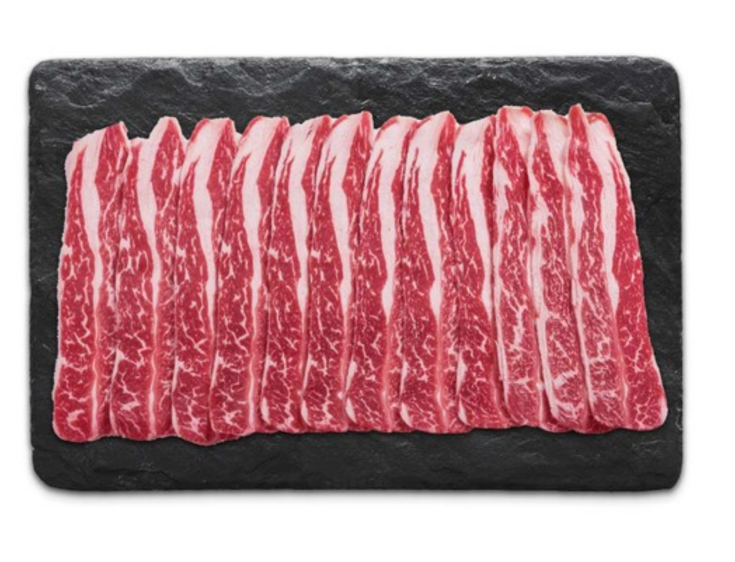 【鍋物】美國安格斯牛小排 薄切 200g