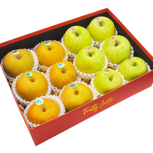 日本梨/王林蘋果禮盒 (12個) Japanese Apple & Pear Gift Box