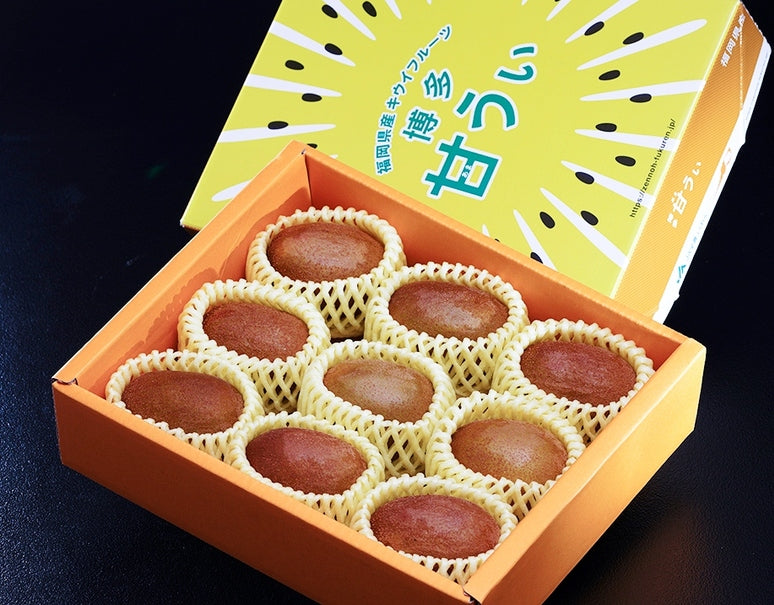 日本 福岡博多 金奇異果禮盒（甘うぃ） 1.3KG（9玉）