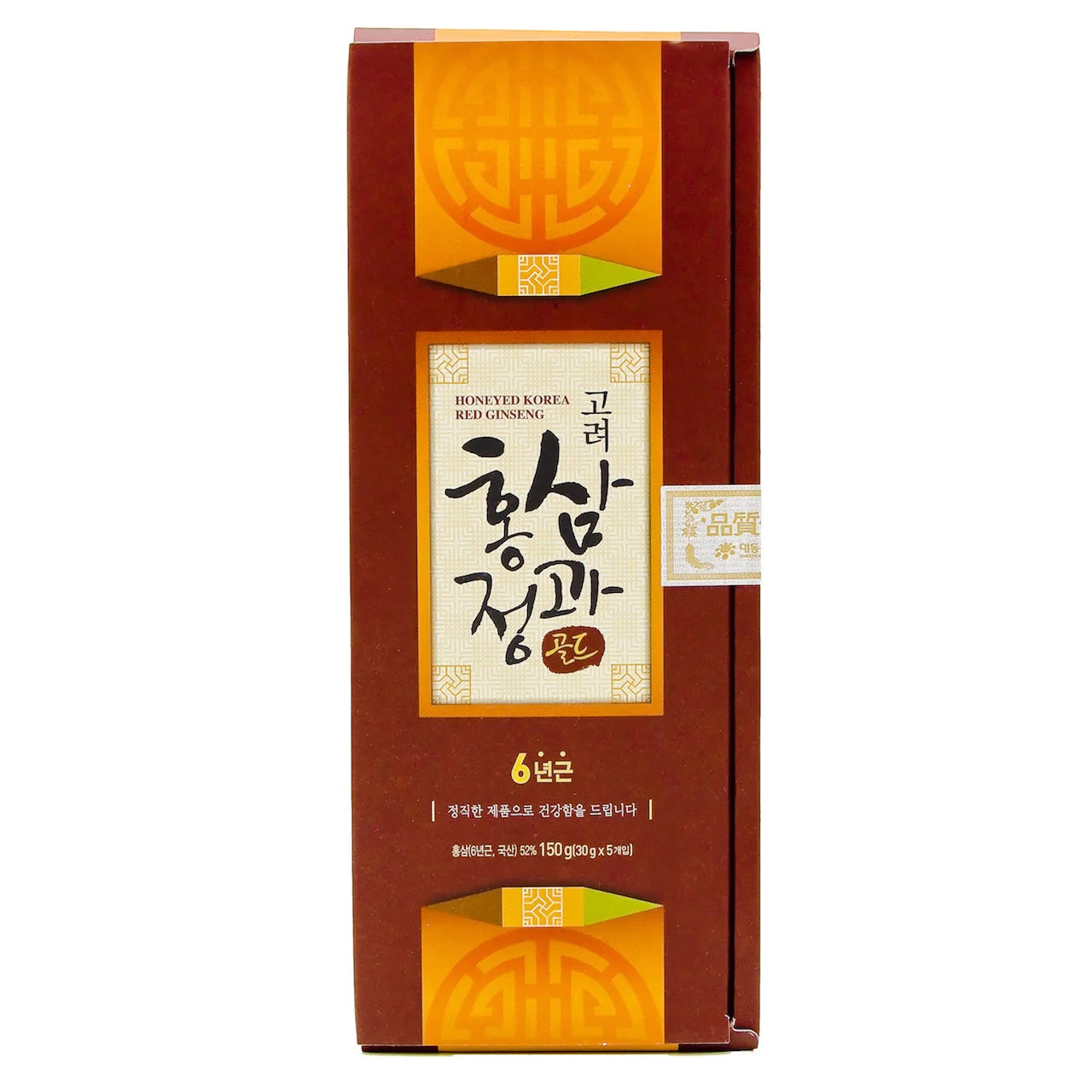 韓國不老健 高麗蜂蜜紅蔘5支(禮盒裝)