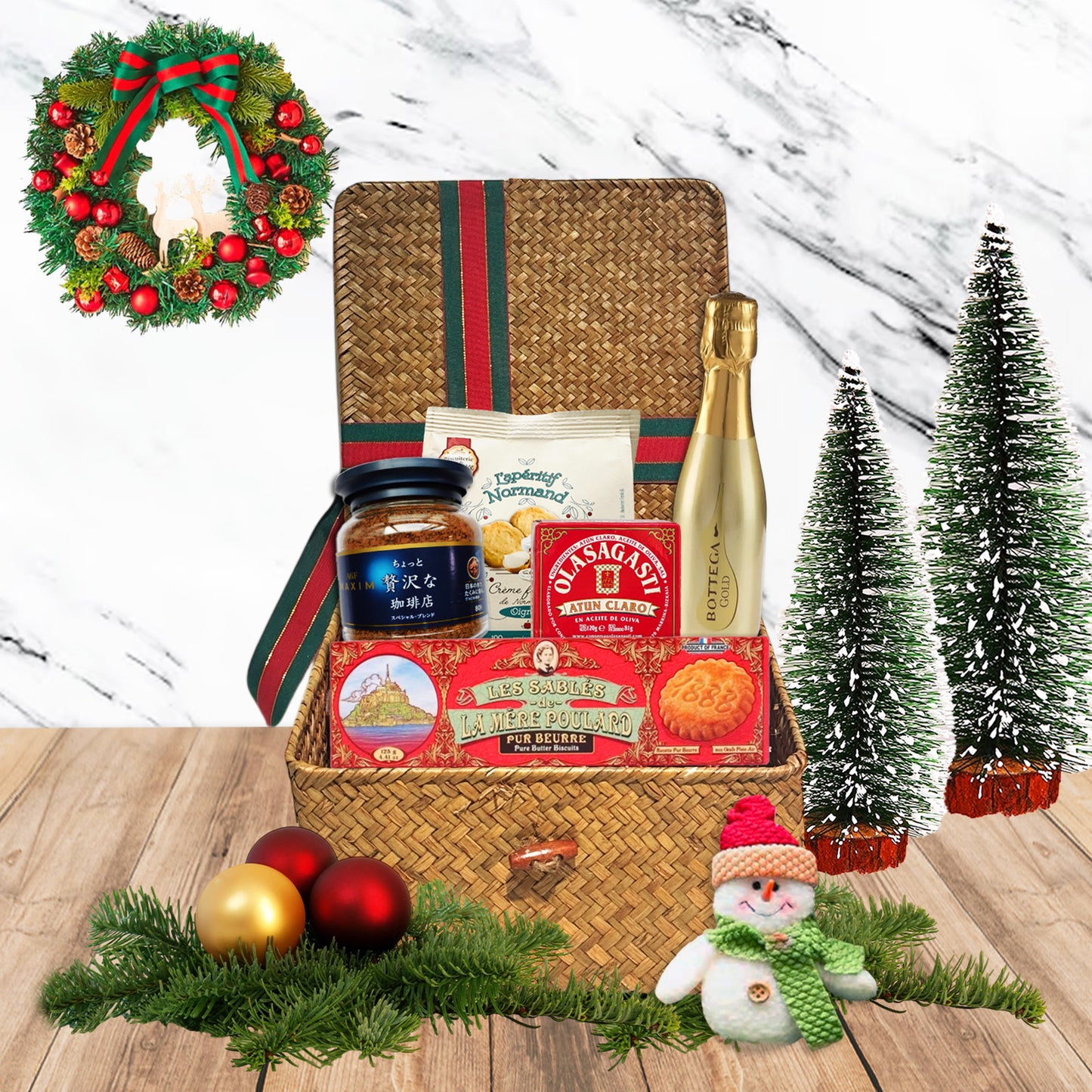 CM2501 聖誕美食禮籃