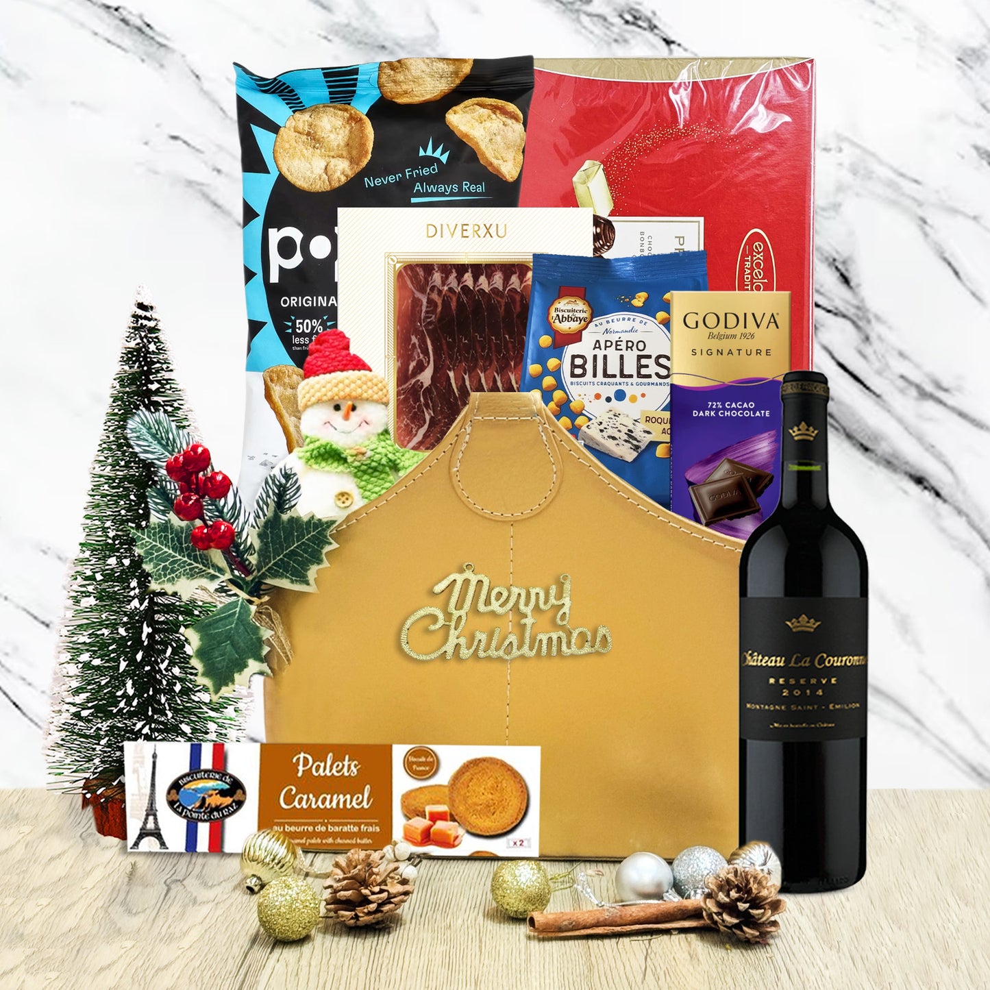 CM2503 聖誕美食禮籃