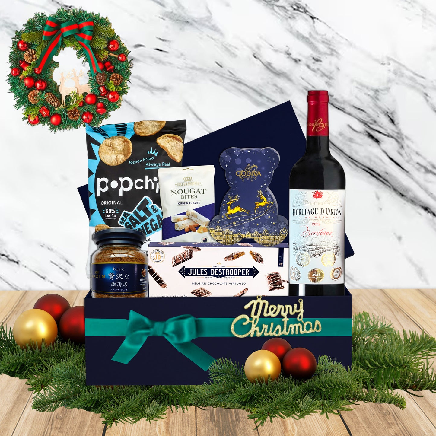 CM2509 聖誕美食禮籃