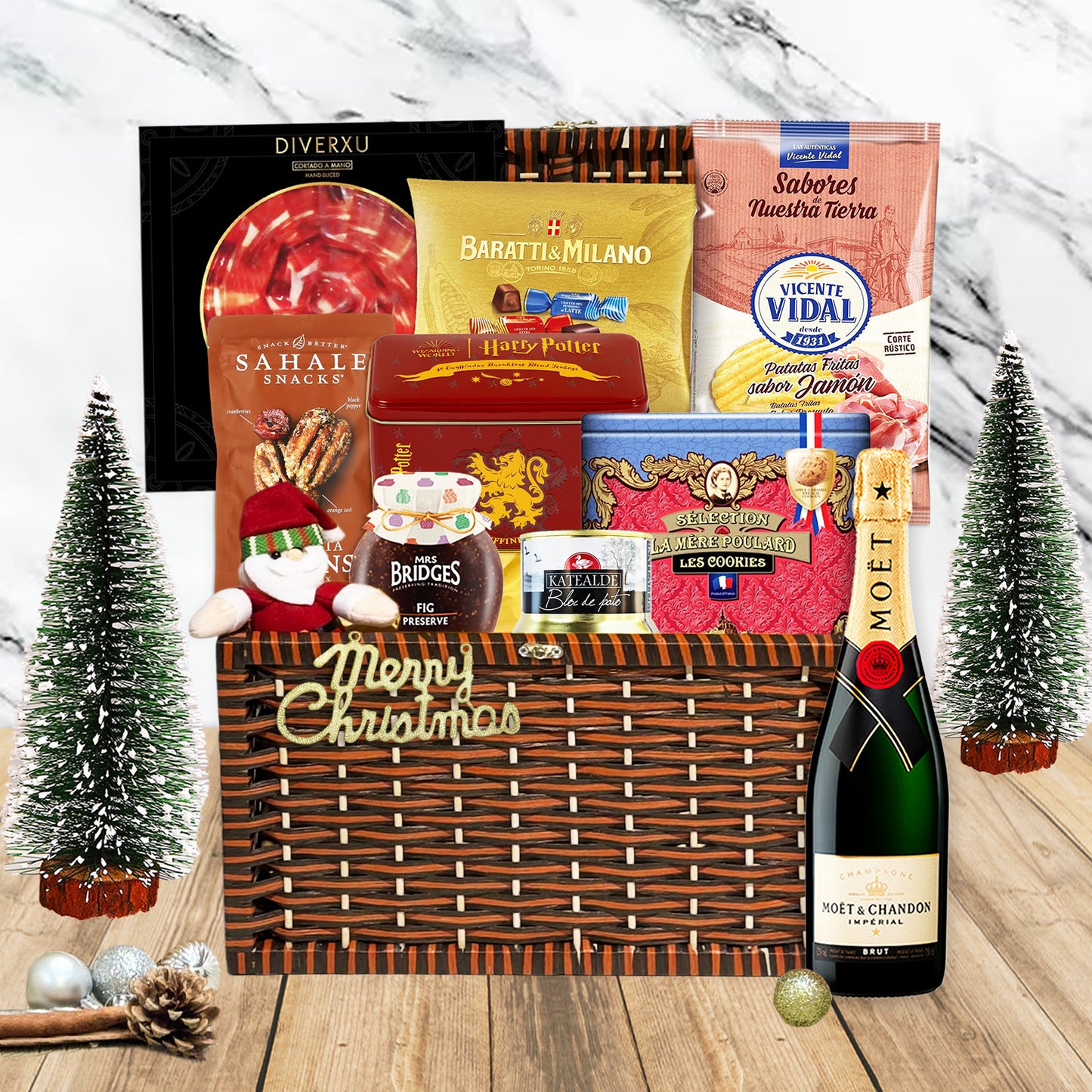 CM2513 聖誕高級美食禮籃