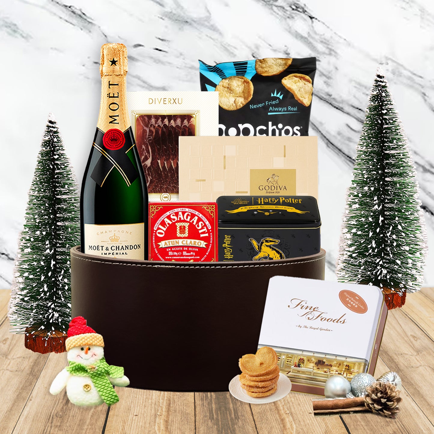 CM2514 尊貴商務聖誕美食籃