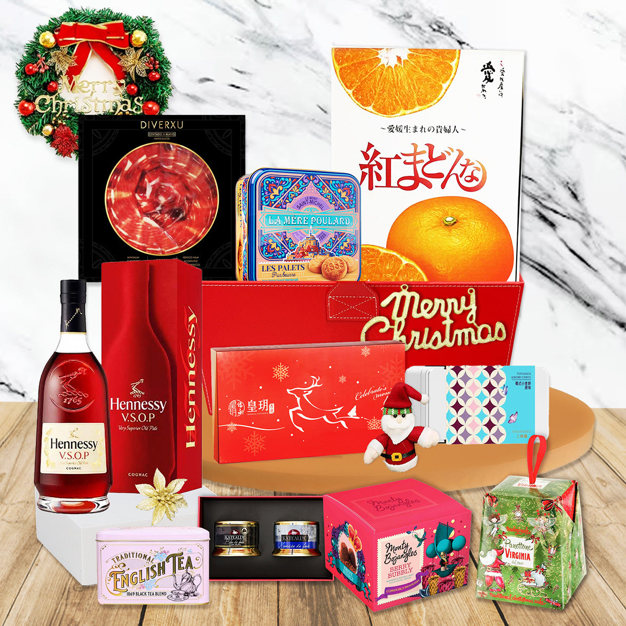 CM2516 豐盛歡欣聖誕美食籃