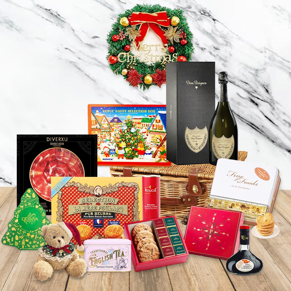 CM2517 Dom Perignon⾹檳豪華美食禮籃