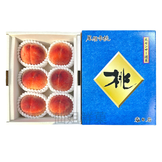 日本 山梨 春日居水蜜桃禮盒