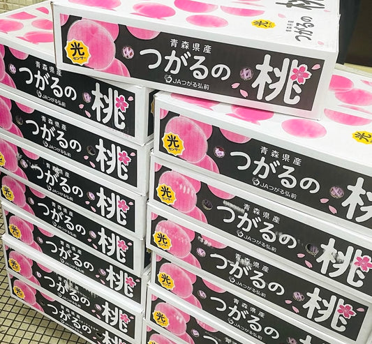 【原箱】日本 青森縣水蜜桃 5KG (13-16裝)