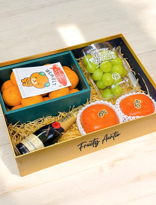 迷你香檳日本水果禮盒 Champagne Japanese Fruit Box