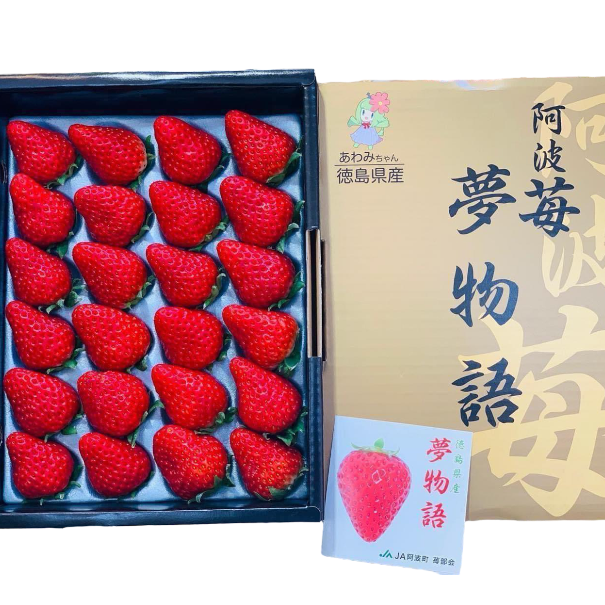 日本 德島 阿波莓夢物語士多啤梨禮盒