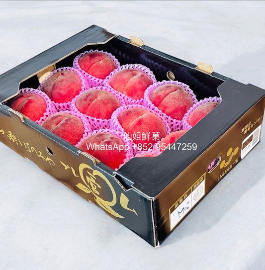 【原箱】 日本 黑盒一宮Premium水蜜桃 5KG (12裝)