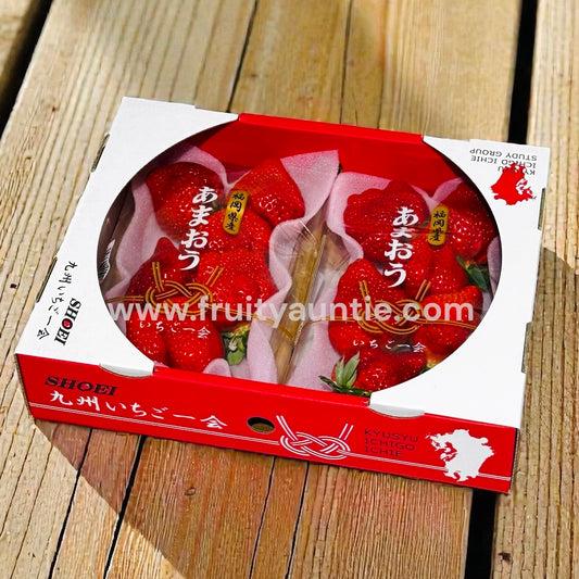 日本 福岡 個人農場甜王士多啤梨