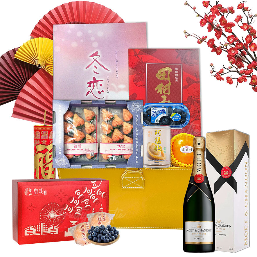 NY3021H 駿馬奔騰豐盛水果籃