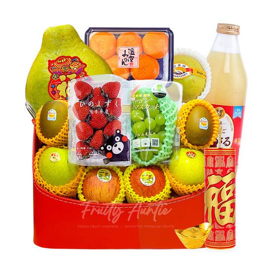 NY3026H 馬年快樂新春果籃