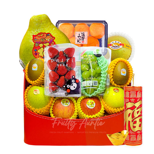 NY3026H 馬年快樂新春果籃