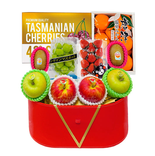 NY3028H 駿馬賀歲新春水果籃