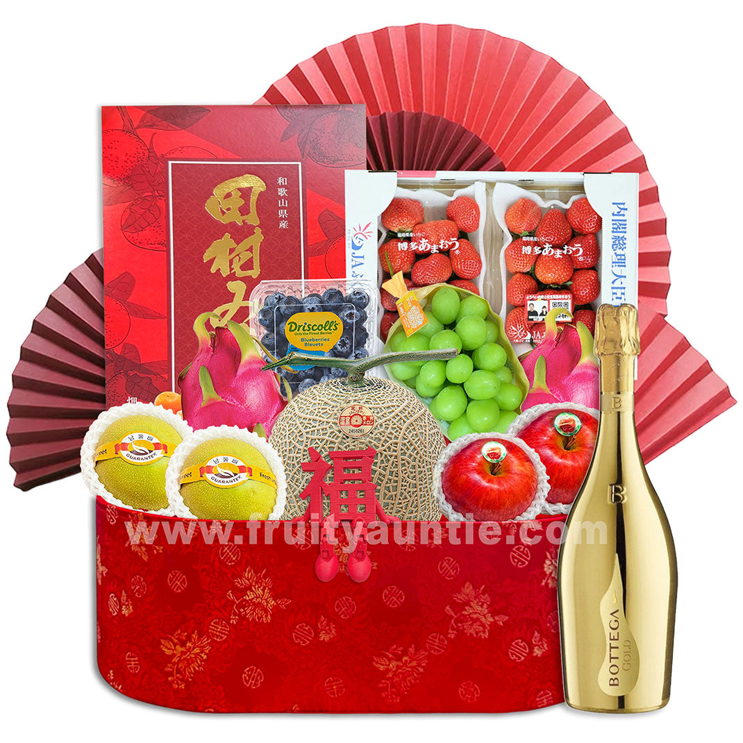 NY3029H 馬年興旺賀年果籃