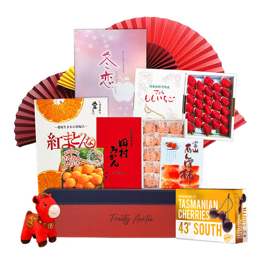 NY3032H 金馬呈祥御品豐盛水果籃