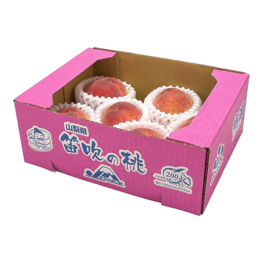 【原箱】日本 山梨笛吹水蜜桃（5-9粒）