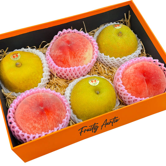 日本梨水蜜桃禮盒 Japanese Peach & Pear Gift Box