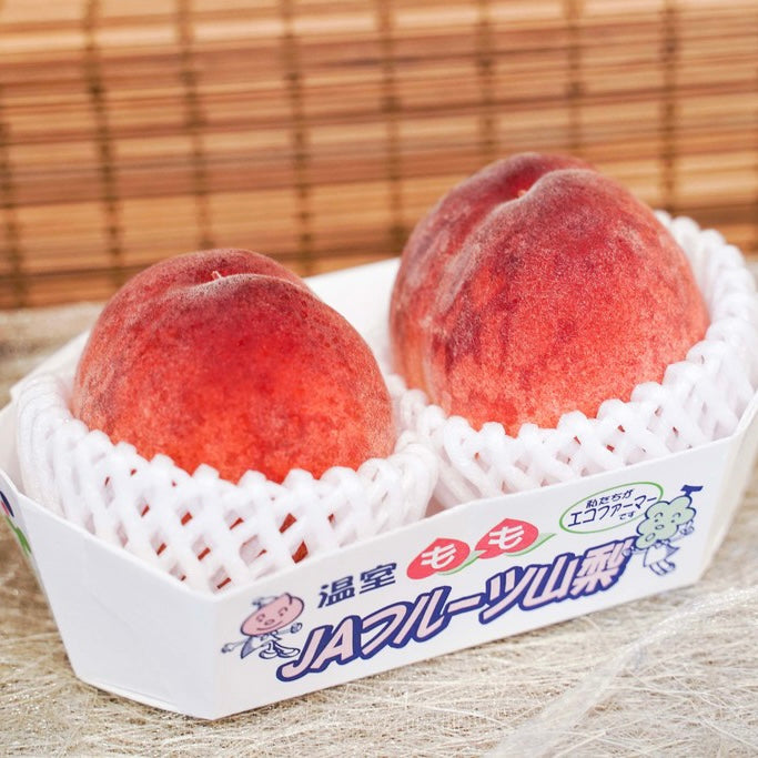 日本 山梨 溫室水蜜桃